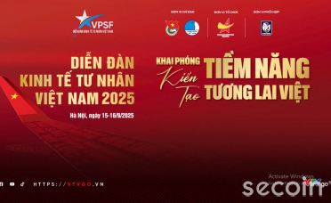 Chairman of Secoin – Mr. Dinh Hong Ky at the Vietnam Private Sector Economic Forum (VPSF 2025)